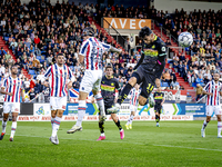 Willem II defender Mickael Tirpan and PSV Eindhoven forward Ricardo Pepi during the match Willem II vs. PSV at the Koning Willem II stadium...