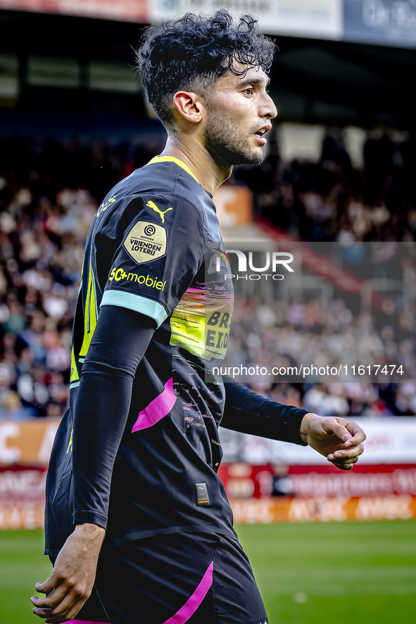 PSV Eindhoven forward Ricardo Pepi during the match Willem II vs. PSV at the Koning Willem II stadium for the Dutch Eredivisie season 2024-2...