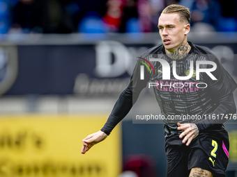 PSV Eindhoven defender Rick Karsdorp during the match Willem II - PSV at the Koning Willem II stadium for the Dutch Eredivisie season 2024-2...