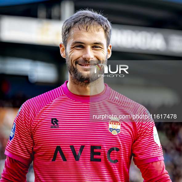 Willem II goalkeeper Thomas Didillon-Hodl during the match Willem II vs. PSV at the Koning Willem II stadium for the Dutch Eredivisie season...