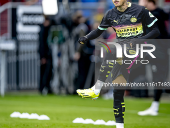 PSV Eindhoven forward Noa Lang plays during the match between Willem II and PSV at the Koning Willem II stadium for the Dutch Eredivisie sea...