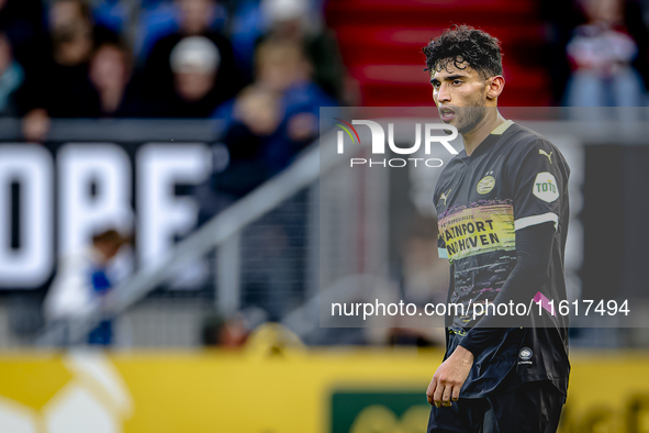 PSV Eindhoven forward Ricardo Pepi during the match Willem II vs. PSV at the Koning Willem II stadium for the Dutch Eredivisie season 2024-2...