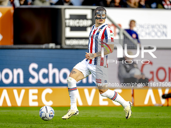 Willem II defender Mickael Tirpan during the match Willem II vs. PSV at the Koning Willem II stadium for the Dutch Eredivisie season 2024-20...