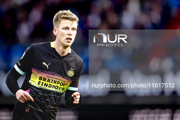 PSV Eindhoven midfielder Jerdy Schouten plays during the match Willem II - PSV at the Koning Willem II stadium for the Dutch Eredivisie seas...