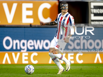 Willem II defender Mickael Tirpan during the match Willem II vs. PSV at the Koning Willem II stadium for the Dutch Eredivisie season 2024-20...