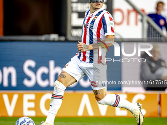 Willem II defender Mickael Tirpan during the match Willem II vs. PSV at the Koning Willem II stadium for the Dutch Eredivisie season 2024-20...