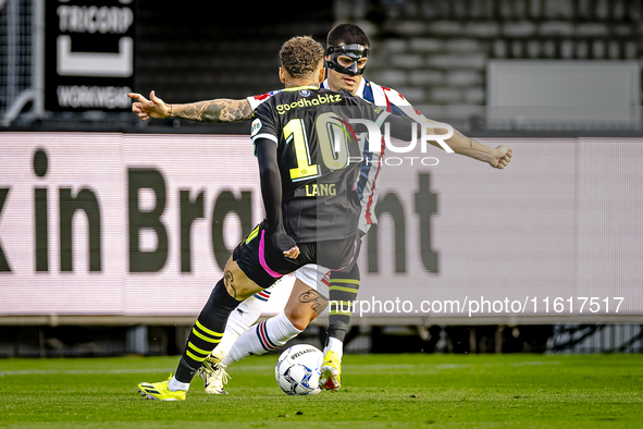 Willem II defender Mickael Tirpan during the match Willem II vs. PSV at the Koning Willem II stadium for the Dutch Eredivisie season 2024-20...