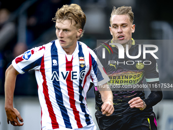 PSV Eindhoven defender Rick Karsdorp plays during the match between Willem II and PSV at the Koning Willem II stadium for the Dutch Eredivis...