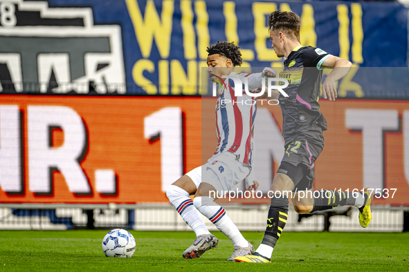 Willem II forward Emilio Kehrer during the match Willem II vs. PSV at the Koning Willem II stadium for the Dutch Eredivisie season 2024-2025...