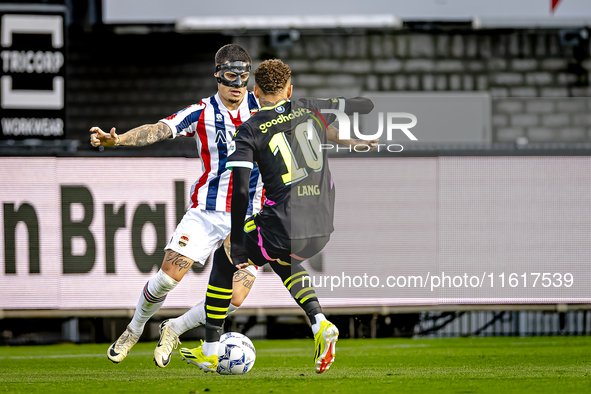 Willem II defender Mickael Tirpan during the match Willem II vs. PSV at the Koning Willem II stadium for the Dutch Eredivisie season 2024-20...