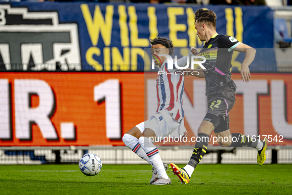 Willem II forward Emilio Kehrer during the match Willem II vs. PSV at the Koning Willem II stadium for the Dutch Eredivisie season 2024-2025...