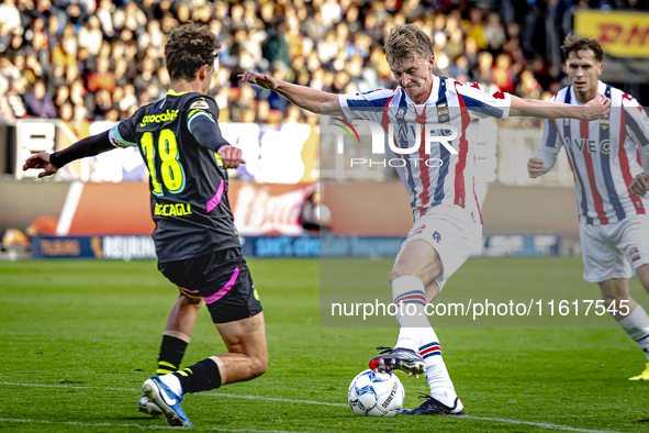 Willem II midfielder Cisse Sandra during the match Willem II vs. PSV at the Koning Willem II stadium for the Dutch Eredivisie season 2024-20...