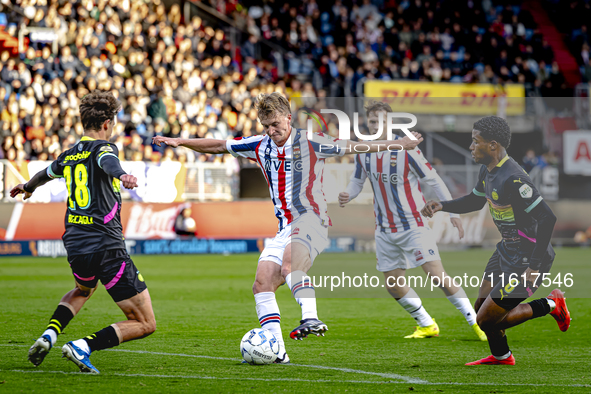 Willem II midfielder Cisse Sandra during the match Willem II vs. PSV at the Koning Willem II stadium for the Dutch Eredivisie season 2024-20...