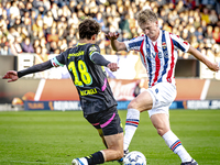 During the match Willem II vs. PSV at the Koning Willem II stadium for the Dutch Eredivisie season 2024-2025 in Tilburg, Netherlands, on Sep...