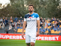 Mieszko Lorenc during the game between Wieczysta Krakow and Skra Czestochowa in Krakow, Poland, on September 28, 2024. Betclic 2 Liga, Polis...