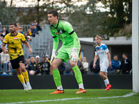 Goalkeeper Milosz Garstkiewicz during the game between Wieczysta Krakow and Skra Czestochowa in Krakow, Poland, on September 28, 2024. Betcl...