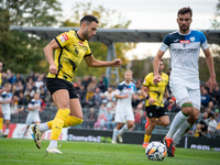 Manuel Torres during the game between Wieczysta Krakow and Skra Czestochowa in Krakow, Poland, on September 28, 2024. Betclic 2 Liga, Polish...