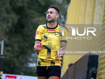 Manuel Torres during the game between Wieczysta Krakow and Skra Czestochowa in Krakow, Poland, on September 28, 2024. Betclic 2 Liga, Polish...