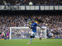 Jefferson Lerma #8 of Crystal Palace F.C. during the Premier League match between Everton and Crystal Palace at Goodison Park in Liverpool,...