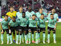 CFR Cluj plays against UTA Arad in the Romanian Superliga at Dr. Constantin Radulescu Stadium in Cluj-Napoca, Romania, on September 28, 2024...