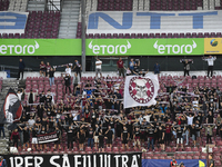 CFR Cluj plays against UTA Arad in the Romanian Superliga at Dr. Constantin Radulescu Stadium in Cluj-Napoca, Romania, on September 28, 2024...