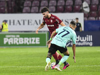 CFR Cluj plays against UTA Arad in the Romanian Superliga at Dr. Constantin Radulescu Stadium in Cluj-Napoca, Romania, on September 28, 2024...