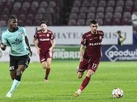 CFR Cluj plays against UTA Arad in the Romanian Superliga at Dr. Constantin Radulescu Stadium in Cluj-Napoca, Romania, on September 28, 2024...