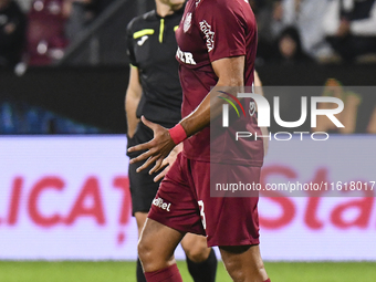 CFR Cluj plays against UTA Arad in the Romanian Superliga at Dr. Constantin Radulescu Stadium in Cluj-Napoca, Romania, on September 28, 2024...