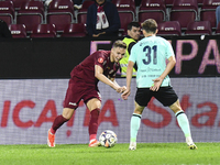 CFR Cluj plays against UTA Arad in the Romanian Superliga at Dr. Constantin Radulescu Stadium in Cluj-Napoca, Romania, on September 28, 2024...