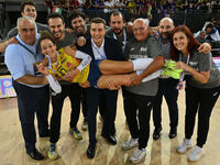 Monica De Gennaro of Prosecco Doc Imoco Conegliano participates in the Supercoppa Fineco Lega Volley Femminile between Prosecco Doc Imoco Co...