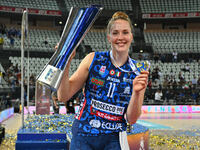 Isabelle Haak of Prosecco Doc Imoco Conegliano during the Supercoppa Fineco Lega Volley Femminile between Prosecco Doc Imoco Conegliano and...