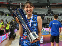 Nanami Seki of Prosecco Doc Imoco Conegliano during the Supercoppa Fineco Lega Volley Femminile between Prosecco Doc Imoco Conegliano and Ve...