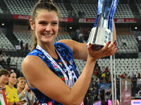 Cristina Chirichella of Prosecco Doc Imoco Conegliano during the Supercoppa Fineco Lega Volley Femminile between Prosecco Doc Imoco Coneglia...