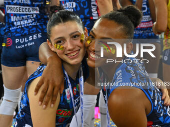 Khalia Lanier of Prosecco Doc Imoco Conegliano during the Supercoppa Fineco Lega Volley Femminile between Prosecco Doc Imoco Conegliano and...