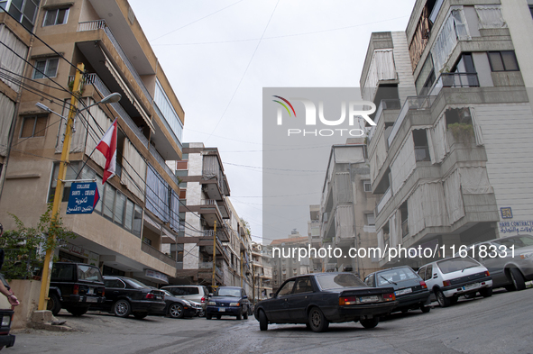 View of a busy street in Beirut, Lebanon, on January 2010. 