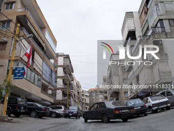 View of a busy street in Beirut, Lebanon, on January 2010. (