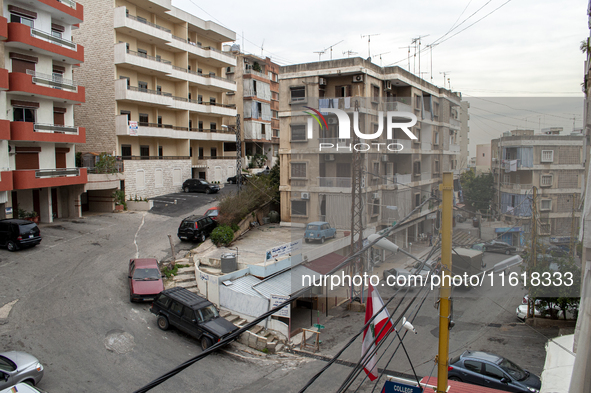 View of a busy street in Beirut, Lebanon, on January 2010. 