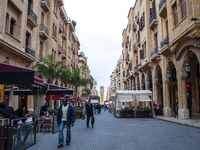 In downtown Beirut, Lebanon, on January 2010. (