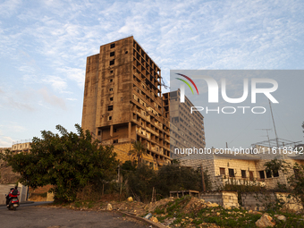 View of a busy street in Beirut, Lebanon, on January 2010. (