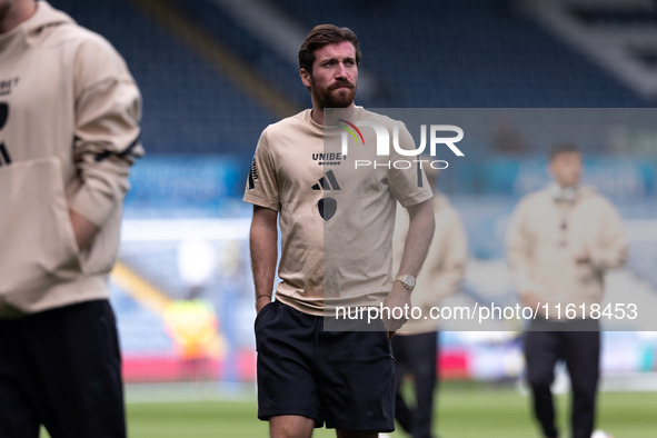 Joe Rothwell (Leeds United) before the Sky Bet Championship match between Leeds United and Coventry City at Elland Road in Leeds, England, o...