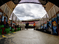 A general view of the Family Zone at the Riverside Stadium during the Sky Bet Championship match between Middlesbrough and Stoke City at the...