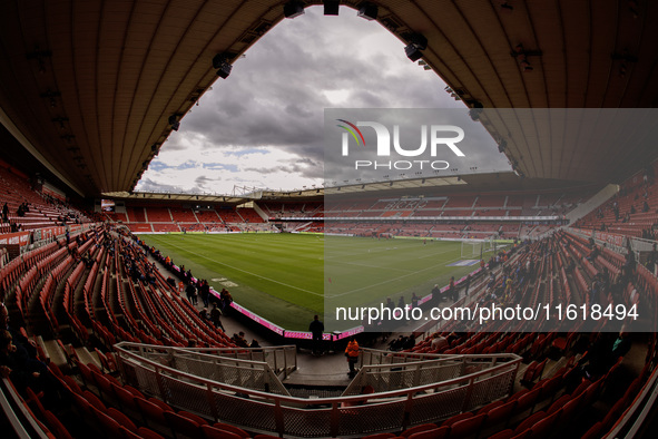 A general view of the Riverside Stadium during the Sky Bet Championship match between Middlesbrough and Stoke City at the Riverside Stadium...