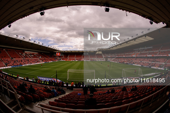 A general view of the Riverside Stadium during the Sky Bet Championship match between Middlesbrough and Stoke City at the Riverside Stadium...