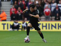 Bae Jun-Ho of Stoke City is in action during the Sky Bet Championship match between Middlesbrough and Stoke City at the Riverside Stadium in...