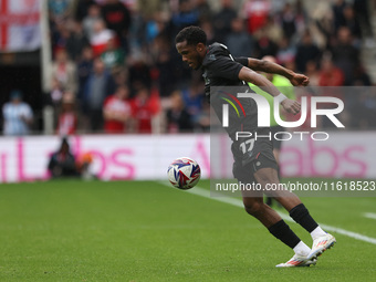 Stoke City's Eric Bocat during the Sky Bet Championship match between Middlesbrough and Stoke City at the Riverside Stadium in Middlesbrough...