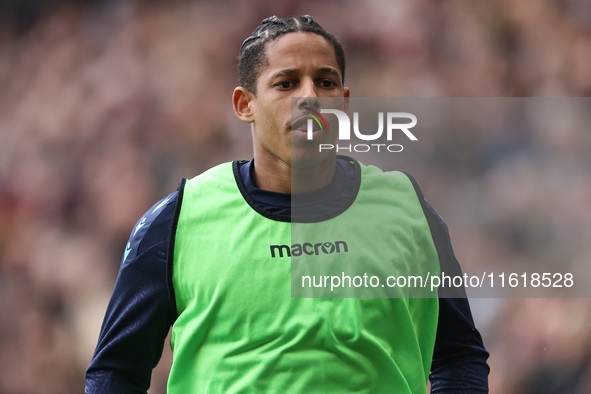 Andre Vidigal of Stoke City during the Sky Bet Championship match between Middlesbrough and Stoke City at the Riverside Stadium in Middlesbr...