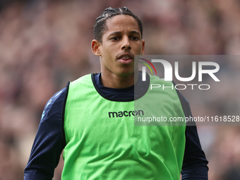 Andre Vidigal of Stoke City during the Sky Bet Championship match between Middlesbrough and Stoke City at the Riverside Stadium in Middlesbr...