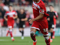 Neto Borges of Middlesbrough is in action during the Sky Bet Championship match between Middlesbrough and Stoke City at the Riverside Stadiu...