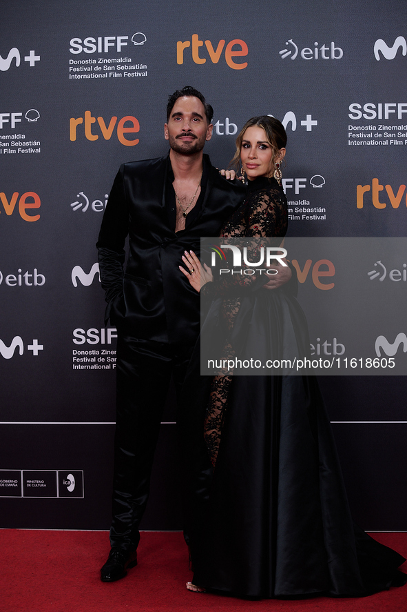 The closing red carpet takes place during the 72nd edition of the San Sebastian International Film Festival in San Sebastian, Spain, on Sept...