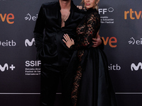 The closing red carpet takes place during the 72nd edition of the San Sebastian International Film Festival in San Sebastian, Spain, on Sept...